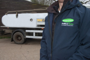 Target Fuels lorry - AdBlue from GreenChem Essex